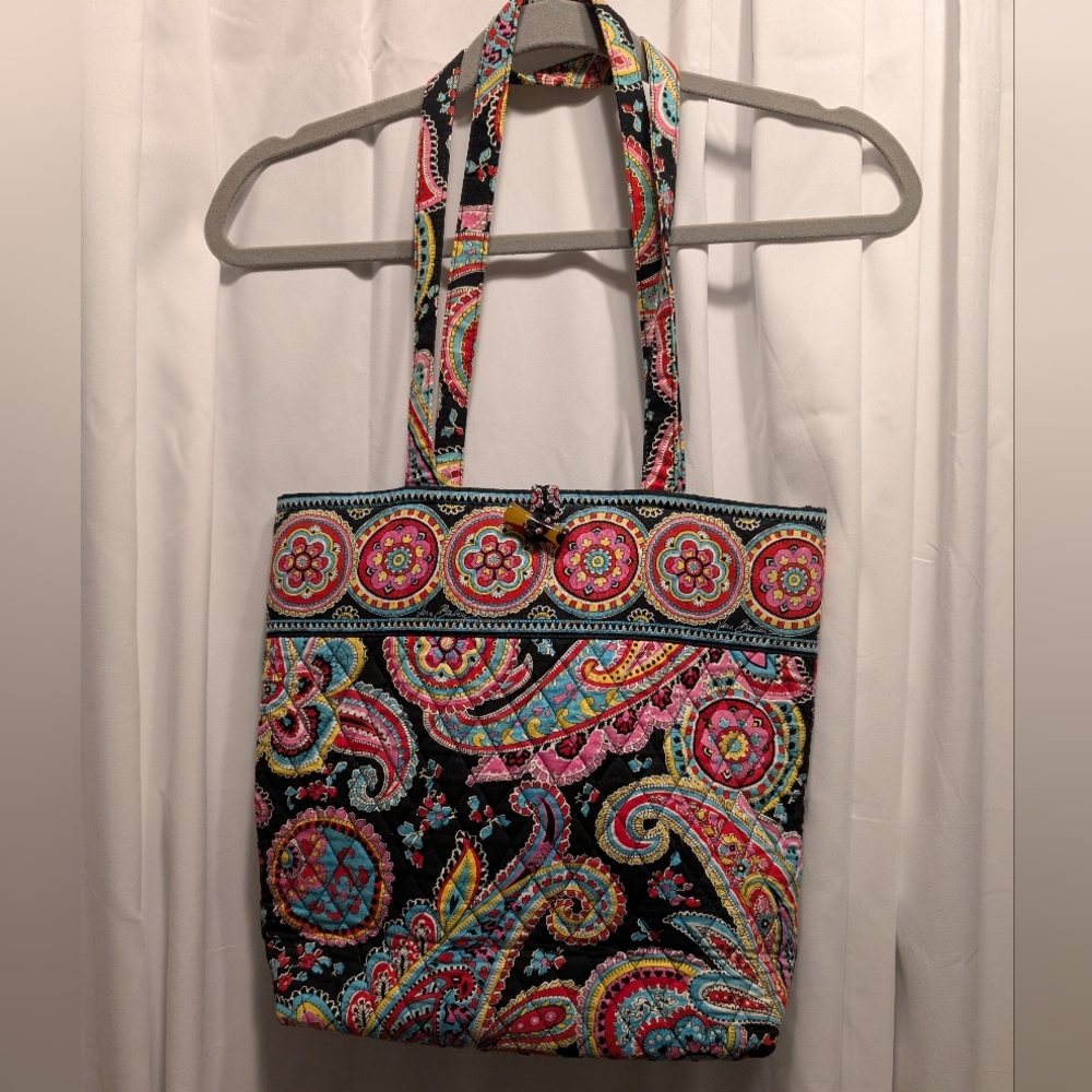 Colorful Paisley Tote Bag By VERA BRADLEY